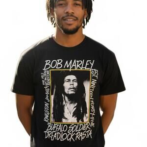 T-Shirt / Bob Marley Buffalo Soldier Dreadlock Rasta 1983 / Small / New